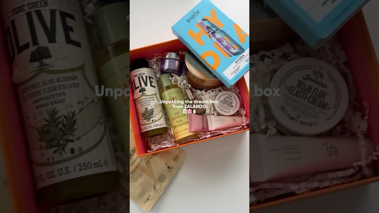 Unpacking✨ #skincare #skincareroutine #zalando #cosmetics #beauty