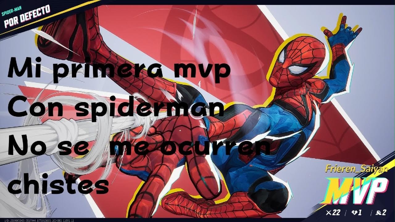 Mi primera mvp con spider YESS