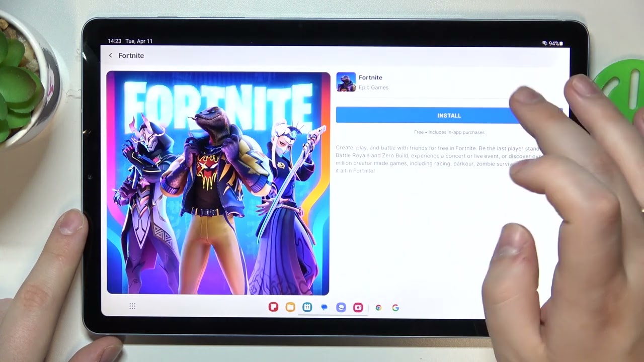 How to Install Fortnite on SAMSUNG Tab S6 Lite 2022 - Download Fortnite