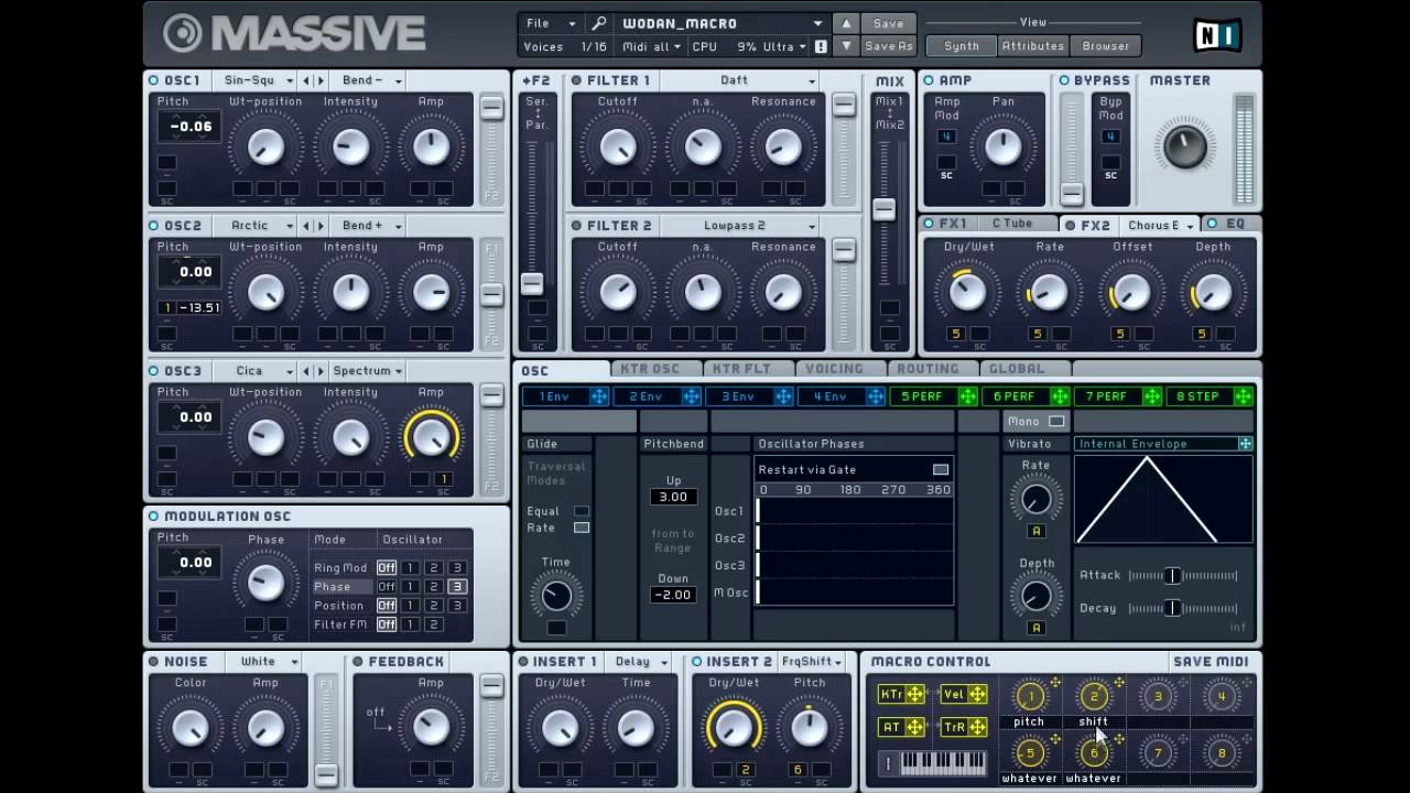 Fat Reese Bass in Massive Tutorial (free Presets & VJ Clips included)