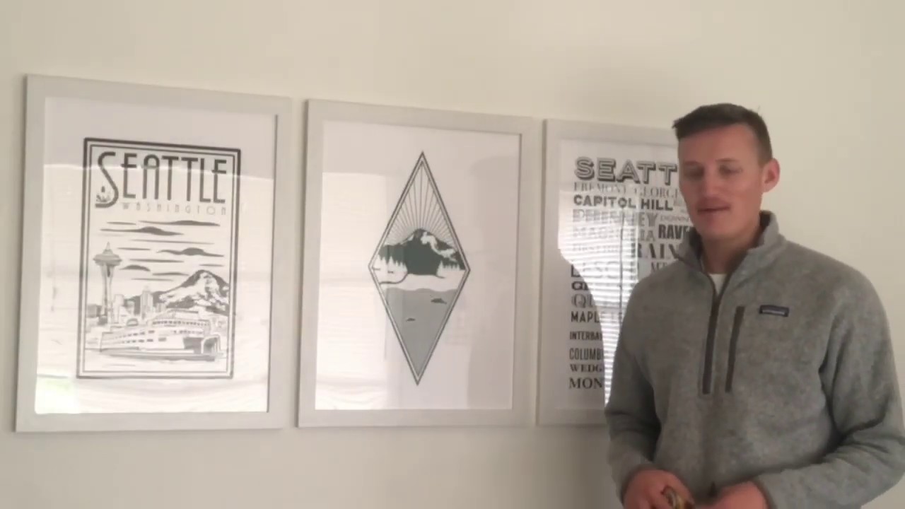 How to hang pictures evenly