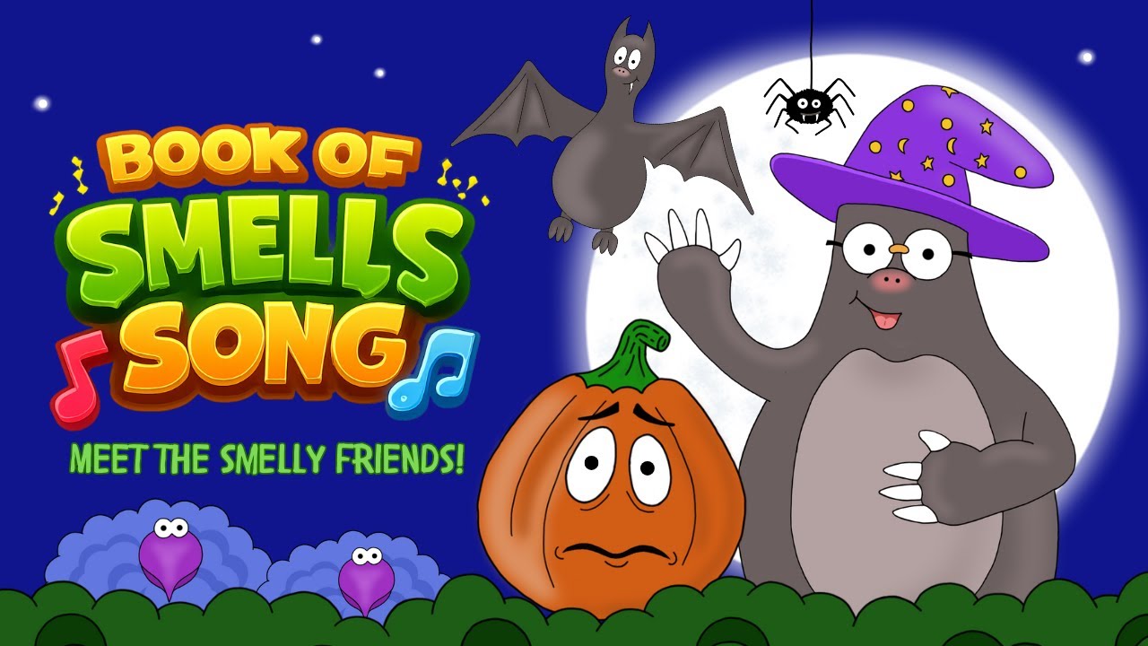 Meet the Smelly Friends! 👃 | The Book of Smells Song for Preschool Kids
