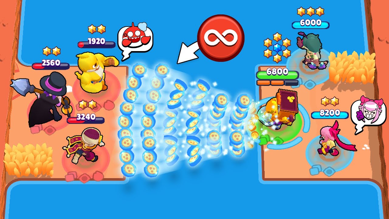 АТАКИ БЕСКОНЕЧНОСТИ! OP БРАВЛЕР, СЛОМАННЫЙ РЕЙТИНГ 😲 Brawl Stars 2024: смешные моменты, победы и ...