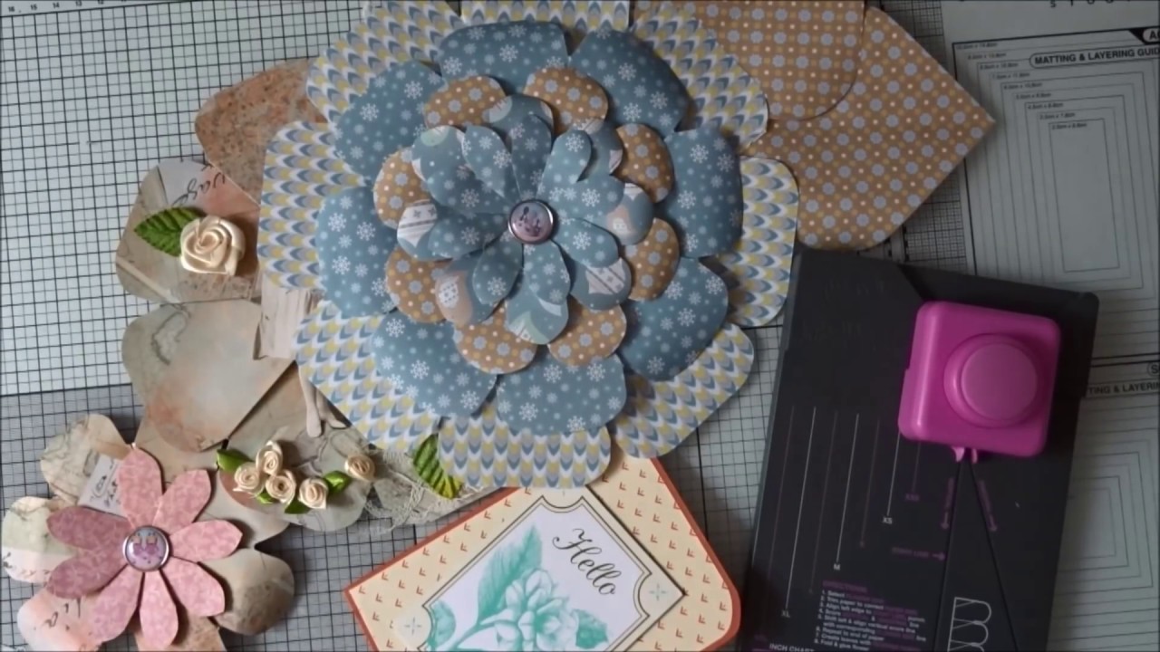 We R Memory Keepers:  Flower Punch Board