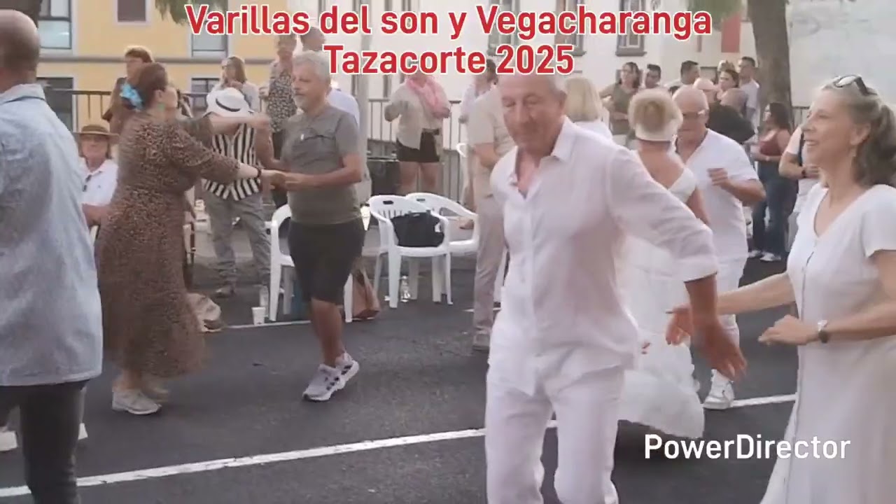 Tazacorte 2025 Vega Charanga y Orillas del son. Baile social, fiestas San Miguel de la Palma.