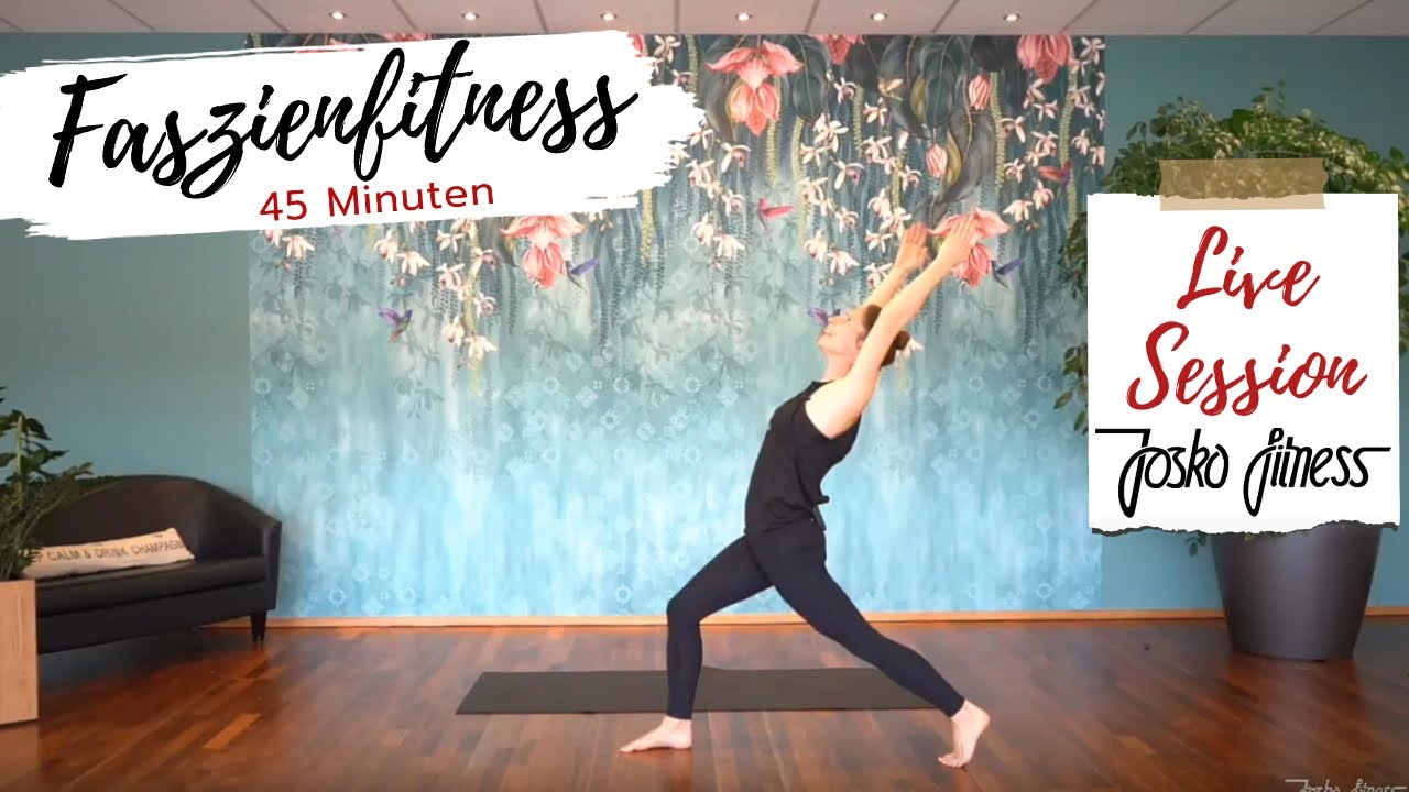 Faszienfitness ohne Ausrollen 45 min mit Karin LIVE @ JOSKO FITNESS