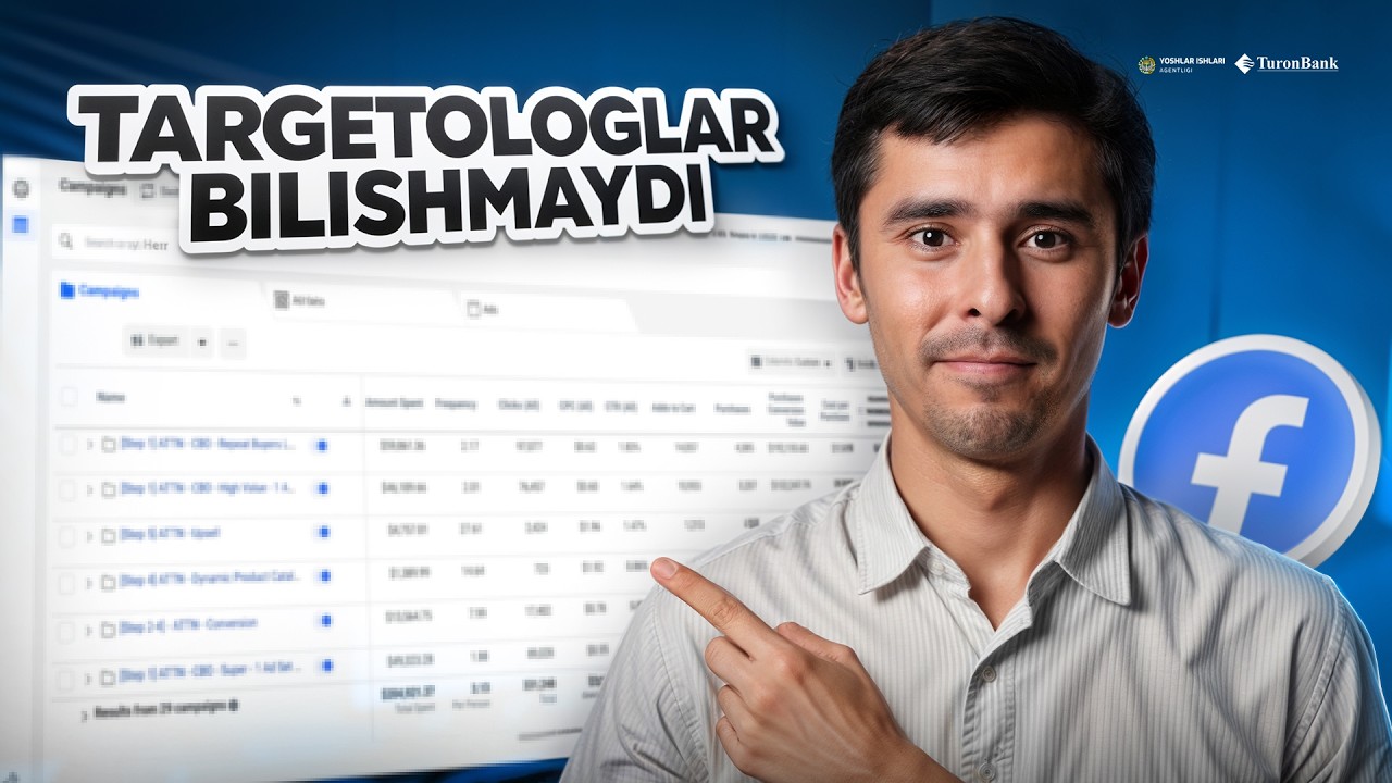 Targetolog lug‘ati: nimalarni bilish kerak? (2025) | Targeting kursi #2