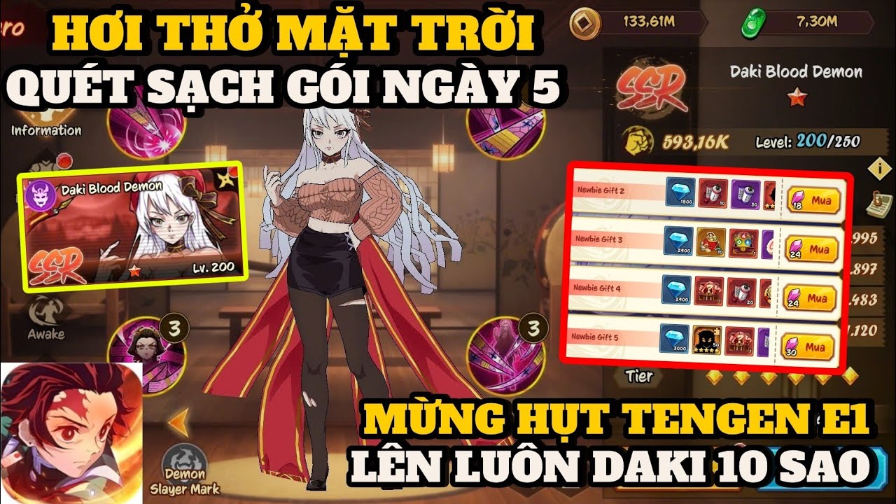 Hơi Thở Mặt Trời #7 - QUÉT SẠCH GÓI NGÀY 6 MỪNG HỤT TENGEN SOUND E1 , QUAY XE UP DAKI 10 SAO SIÊU BÁ