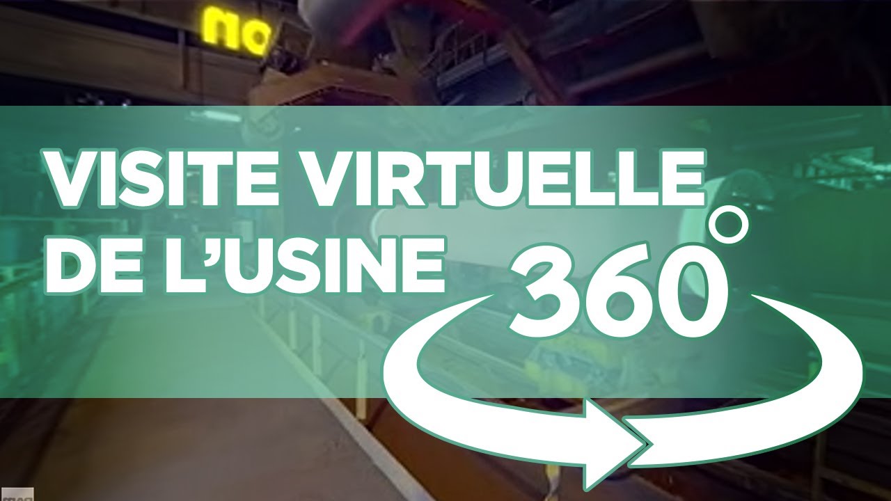 Visite virtuelle 360° de l’usine de Pont-à-Mousson (PAM France) | Saint-Gobain PAM