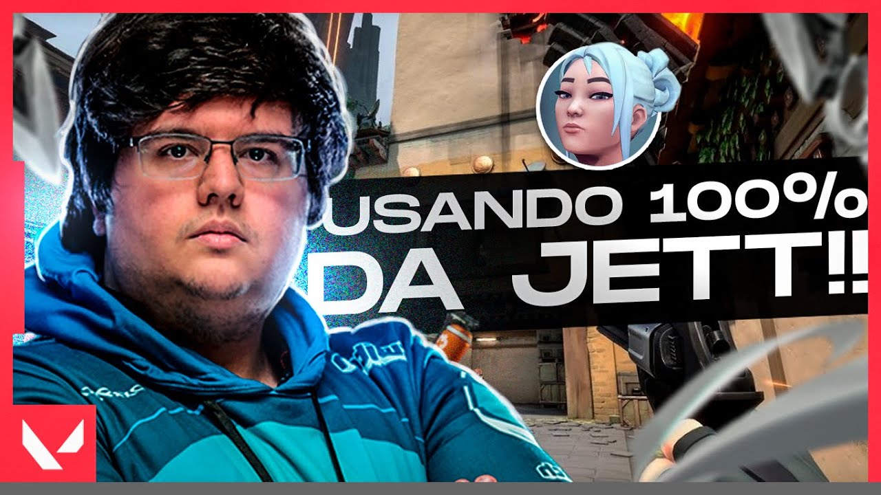 USANDO TODO O POTENCIAL DA JETT NO VALORANT