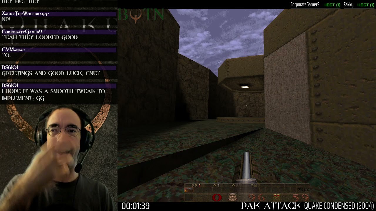 Pak Attack: Quake Condensed + Ontranto (2004) + bonus [BQTN E39 | PC w/ Quakespasm]