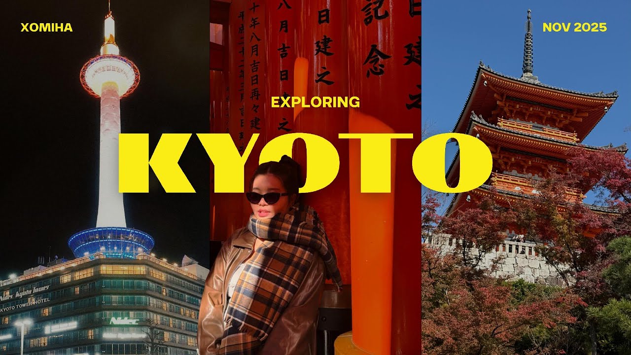 eng) KYOTO IN AUTUMN 🍁 | 48 tiếng khám phá Cố đô Kyoto ⛩ || Mùa Thu  Nhật Bản - Chương đầu