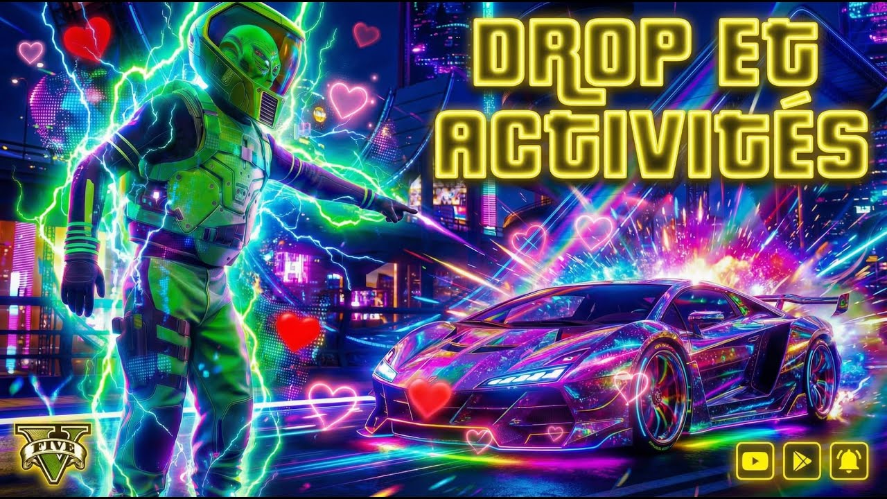 🔴LIVE PS5🔴 DROP CARMEET & LISTE D'ACTIVITÉS 🎮GTA 5 ONLINE 🎮