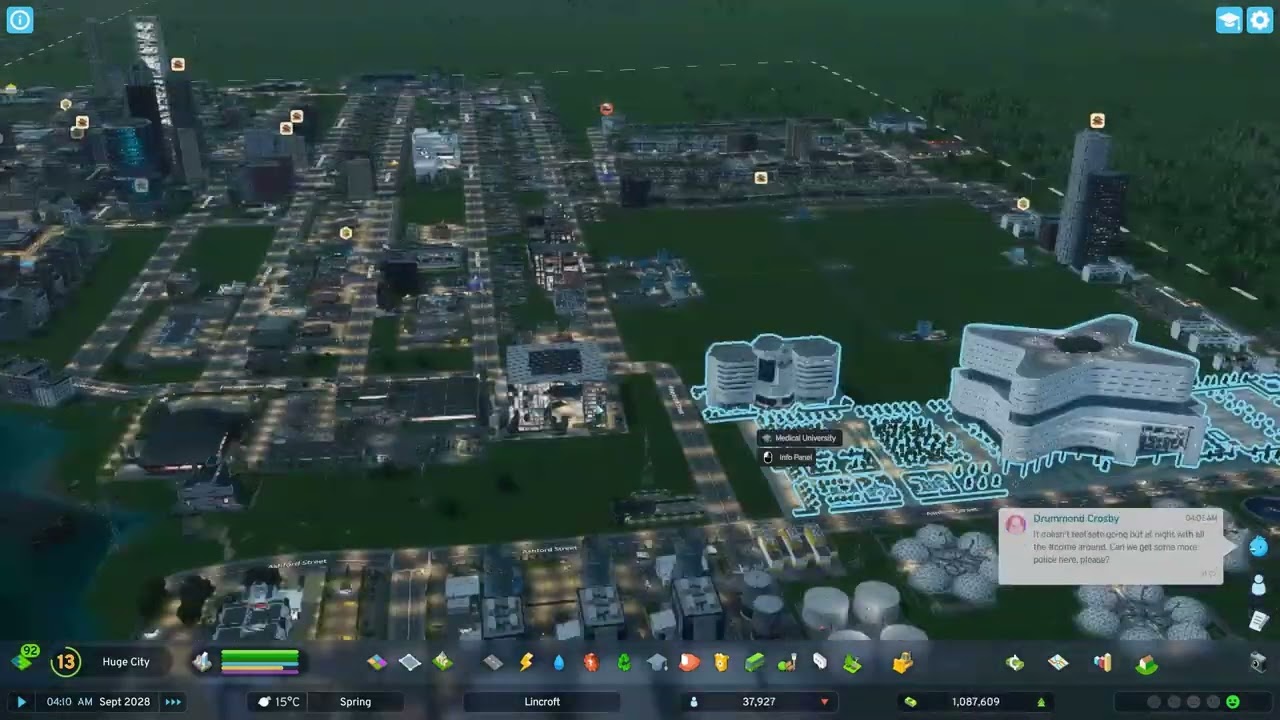 lincroft city with 38k population 60 min just in 3 min