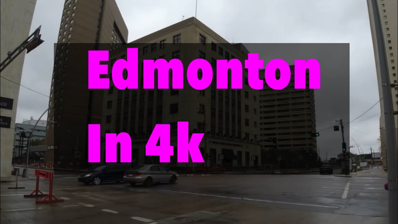 Edmonton #canada in 4K on the weekend جولة في مدينتي ادمنتون #كندا