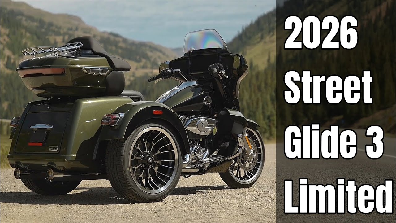 New 2026 Harley-Davidson Street Glide 3 Limited - Full Review and Walkaround
