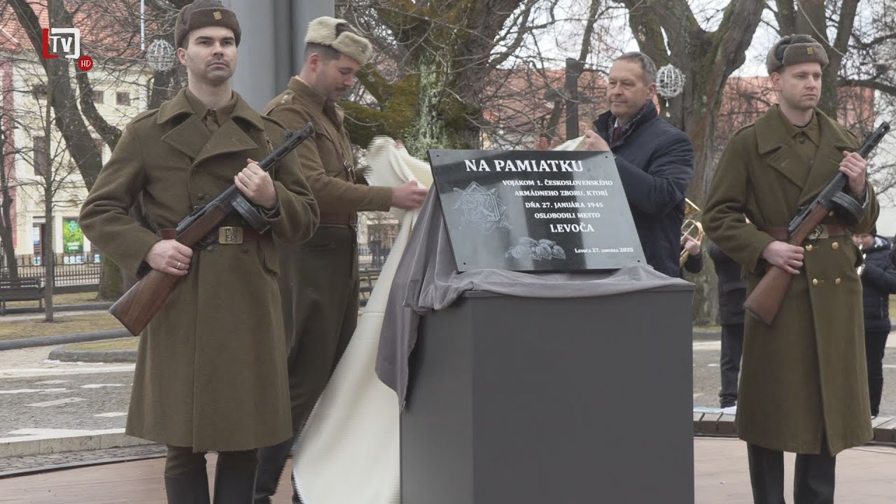 [1/04] Po 80 rokoch sa prepisuje história oslobodenia Levoče (28. 01. 2025]