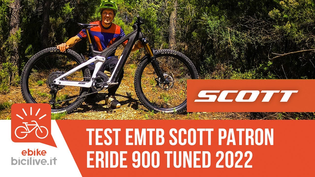 Scott Patron eRIDE 900 Tuned 2022, il test della eMTB