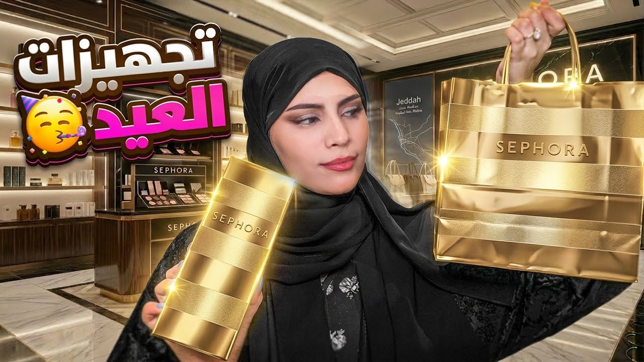 Vlog 4 | توزيعات عيد الفطر من سيفورا 🥳🎉!
