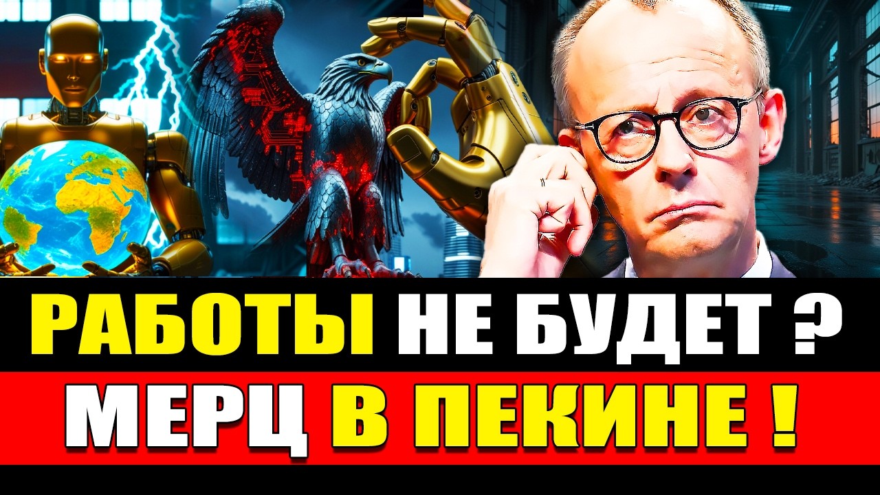 💥 ЭРА РОБОТОВ 2030: Почему в Германии заводы встанут, а Китай заберет всё? #799