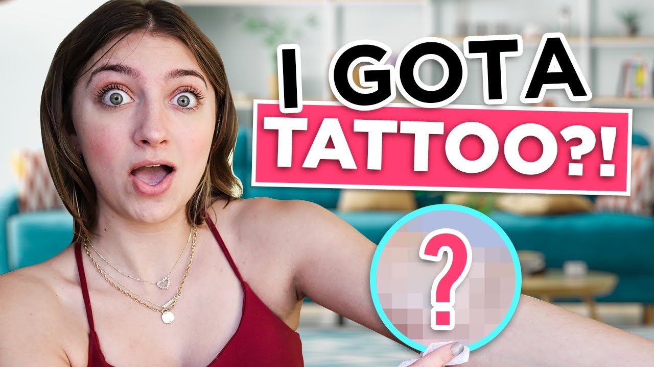 I Pranked My Family With a FAKE TATTOO! | Kamri Noel