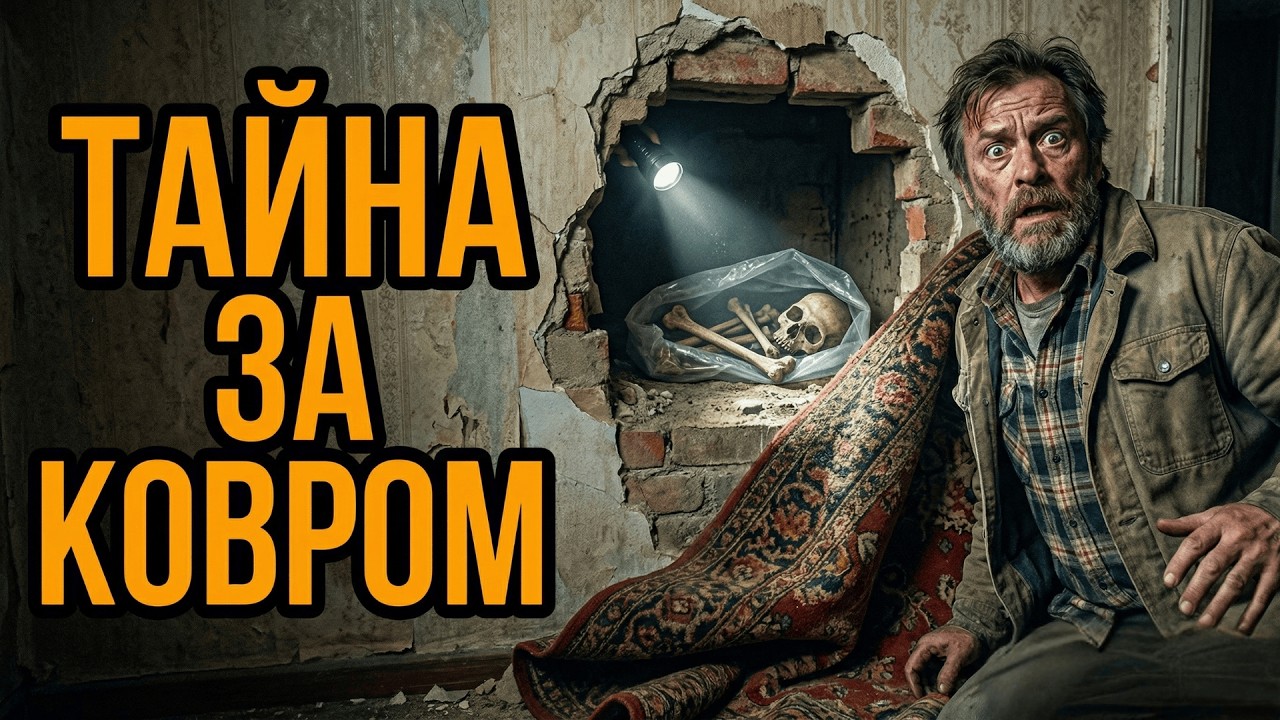 Снял Ковёр Со Стены В Старой Квартире, Но Когда Отодрал Гвозди — Нашёл Пакет И Кости