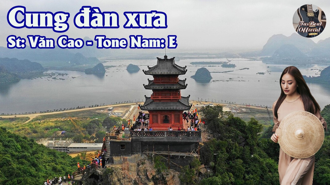 Karaoke Cung Đàn Xưa Tone Nam | TAS BEAT
