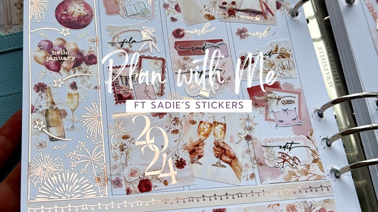 Memory Plan With Me ft 'New Year' by Sadie's Stickers