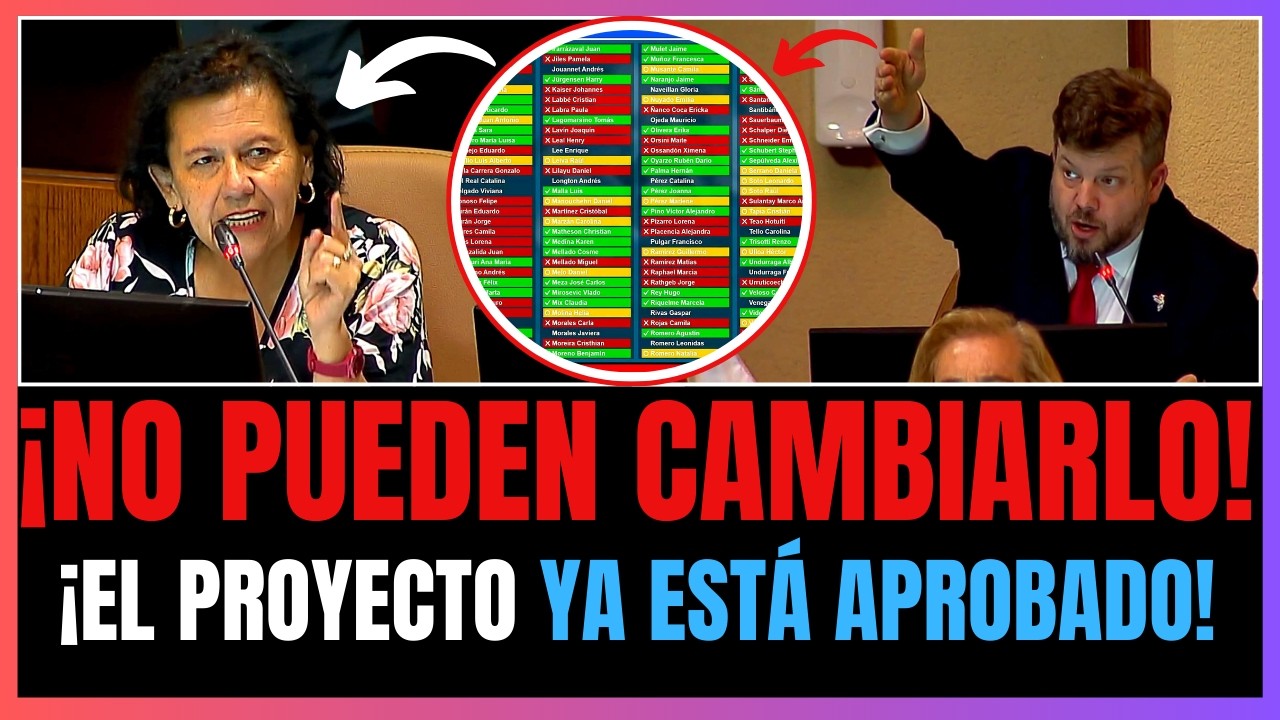 ¡TREMENDO! INTENTAN BOICOTEAR LA VOTACIÓN DE PROYECTO DE LEY Y ESTALLA EL CAOS EN LA CÁMARA