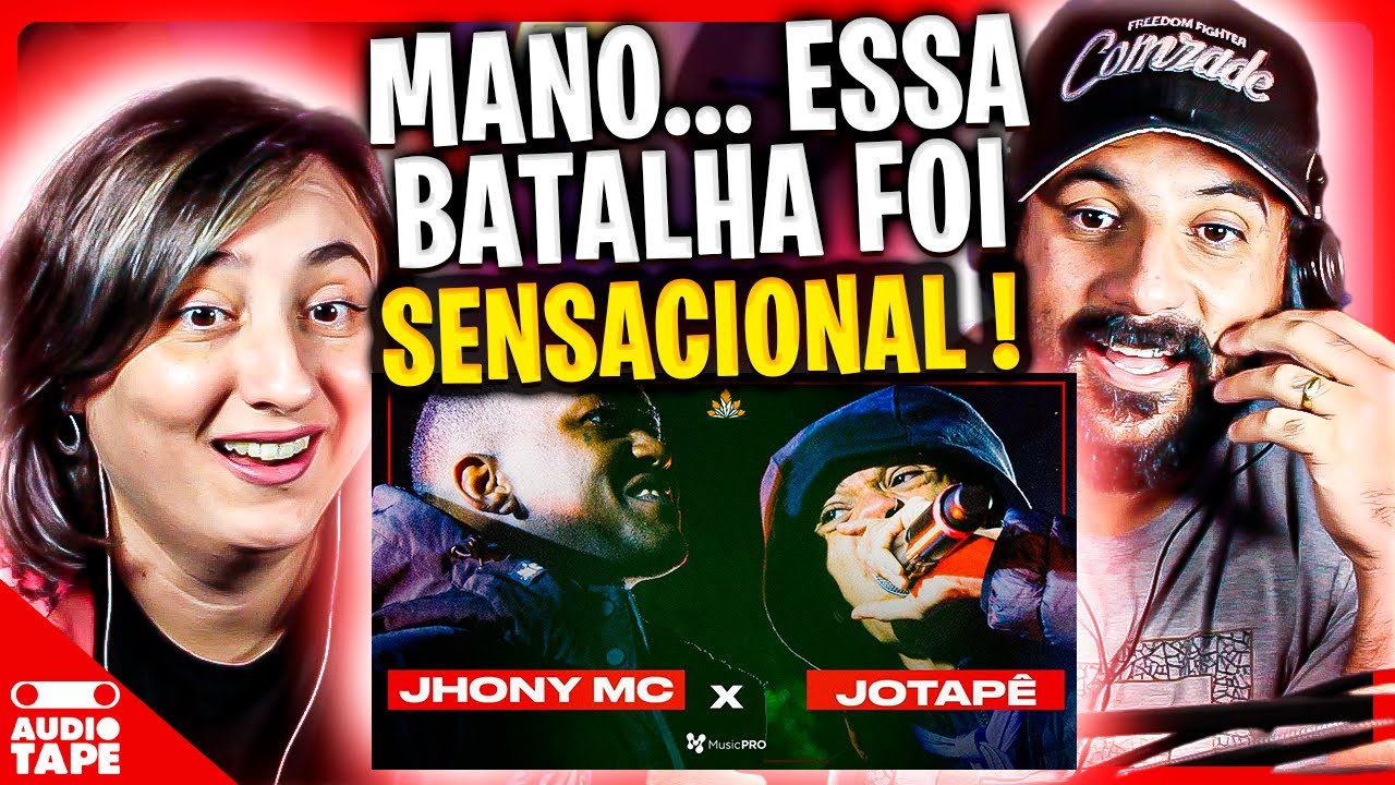 (PEGOU FOGO 🔥) JHONY MC X JOTAPÊ | BATALHA DA ALDEIA | EDIÇÃO TRAPSTAR | AUDIO TAPE REACT