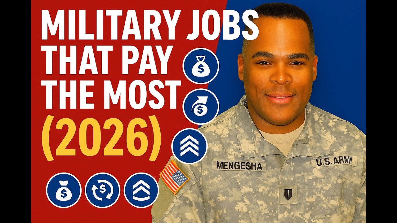 What military jobs pay the most in 2026?