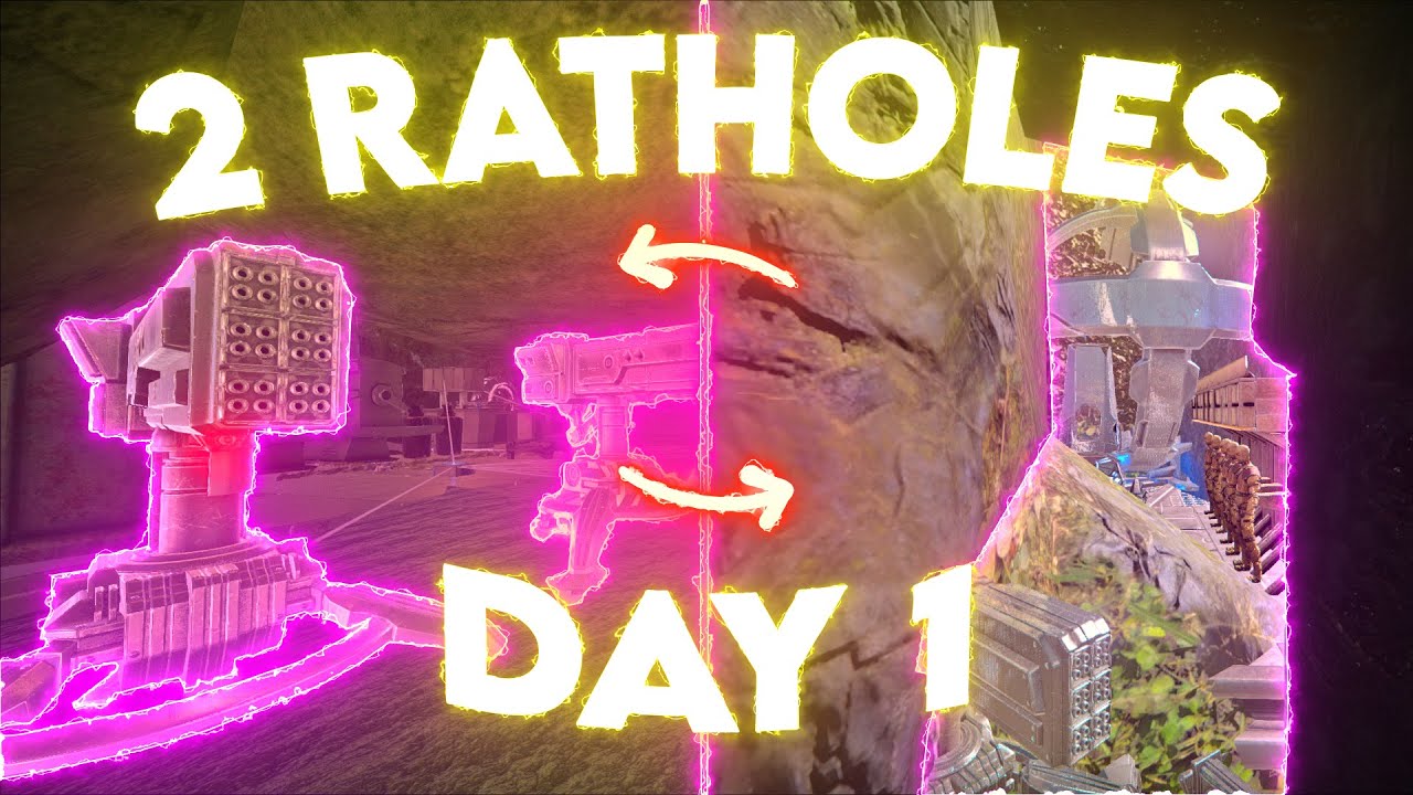 How A Solo Claimed Two Goated Ratholes in Ark On Day 1... Against 700+ Players