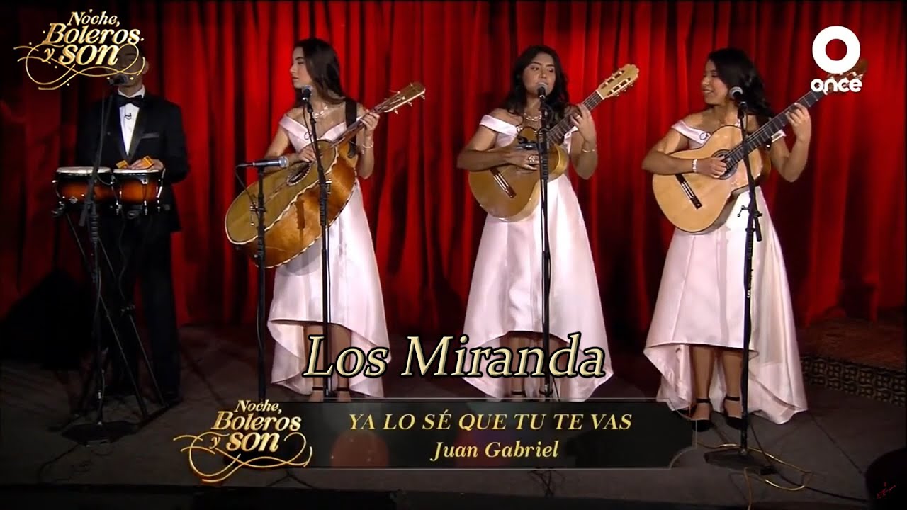 Ya Lo Sé Que Tu Te Vas - Los Miranda - Noche, Boleros y Son