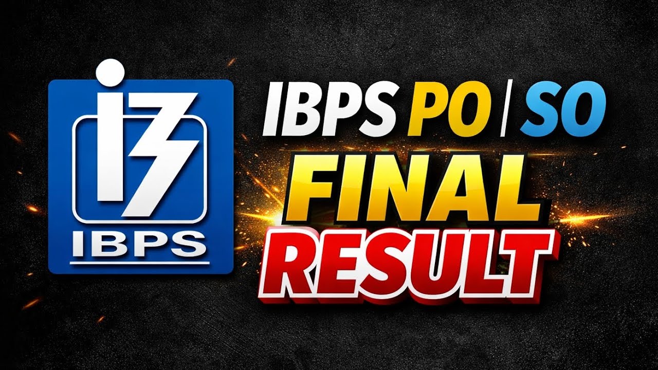 📢📢 IBPS PO | SO (FINAL) RESULT ✅ Update ❓