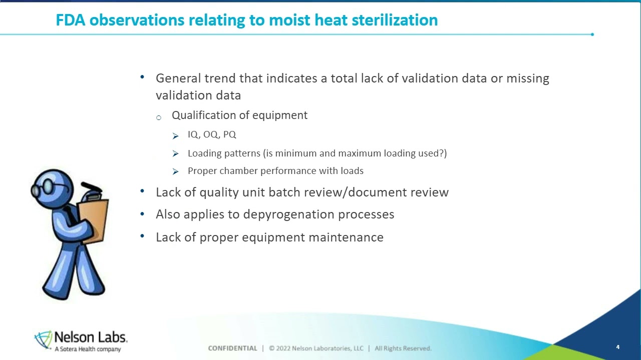 Contamination control for pharmaceutical products: real-world moist heat validation pitfalls