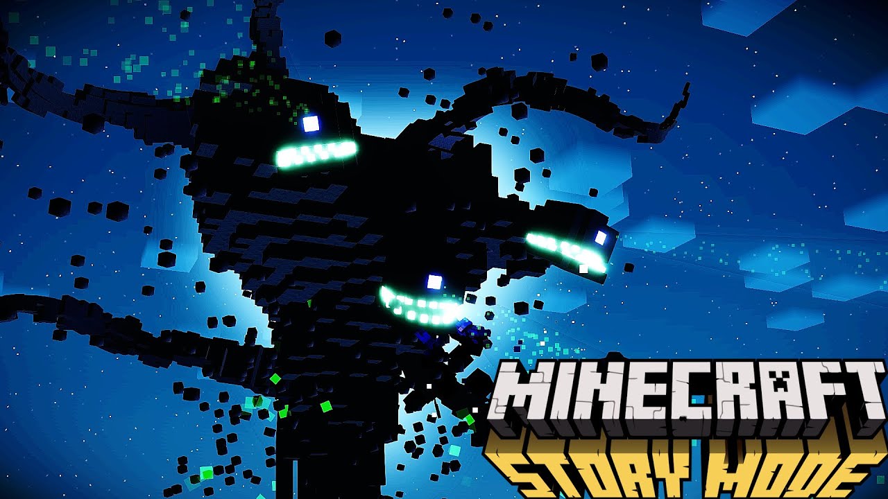 Minecraft Story Mode Wither Storm Chase | But With Better Music And Sounds