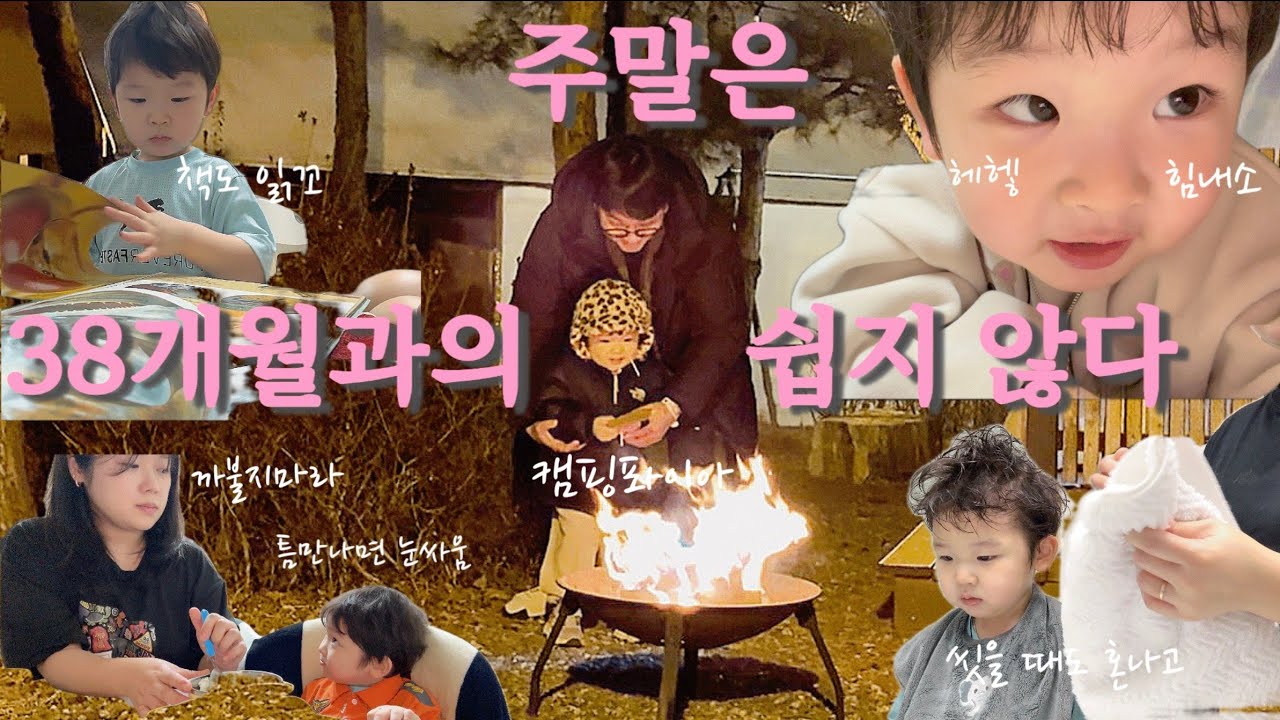  38개월어린이랑 첫캠핑, 주말은 웃고 혼나고의 반복, 아들엄마는 눈빛이다, 에제르파크,상어책,두두지식백과
