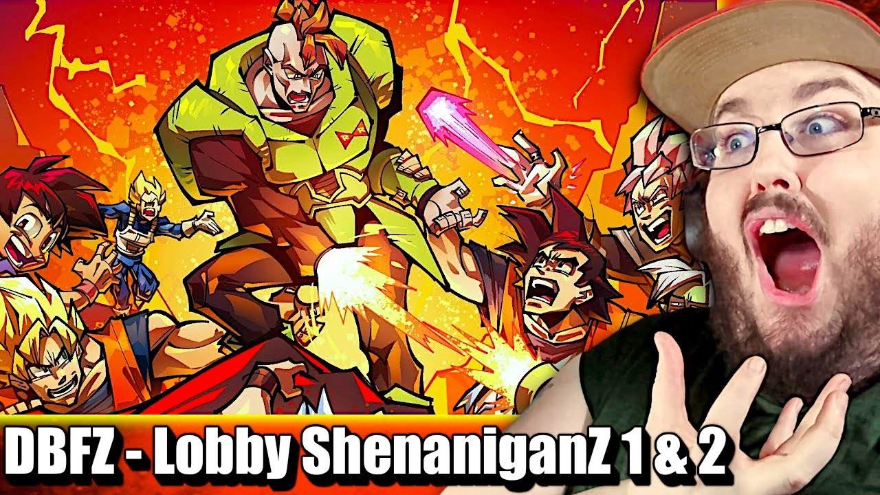 DBFZ - Лобби ShenaniganZ 1 и 2 - БЕЗУМНО СМЕШНЫЕ МОМЕНТЫ В DRAGON BALL FIGHTERZ РЕАКЦИЯ LYTHERO!!!