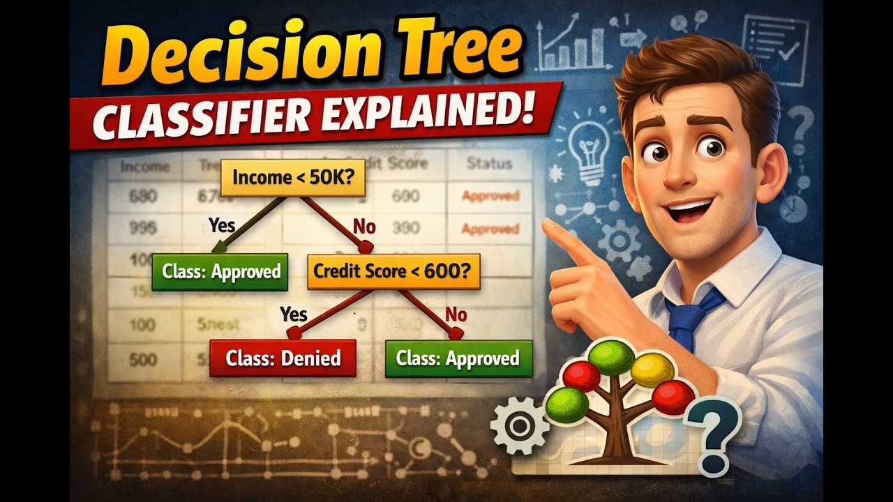 Decision Tree Classifier || Machine Learning || Toy Dataset