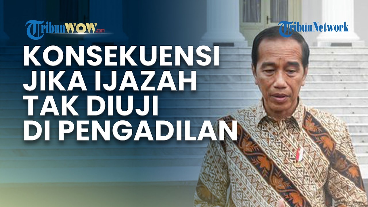 Konsekuensi Jika Ijazah Jokowi yang Jadi Polemik Tak Diuji di Pengadilan Diungkap Roy Suryo