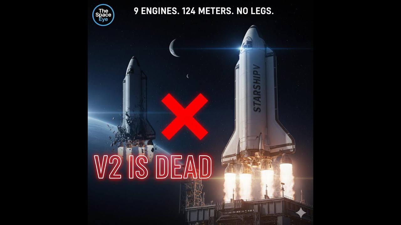 Starship V3: ракета, которая навсегда изменит космические полеты