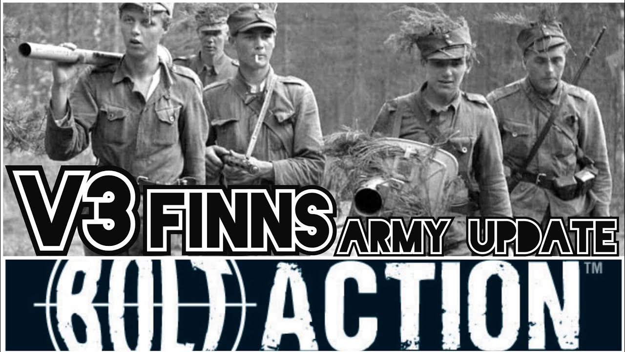 NEW V3 Finnish Army - Bolt Action Tactics #warlordgames #boltaction #wargaming