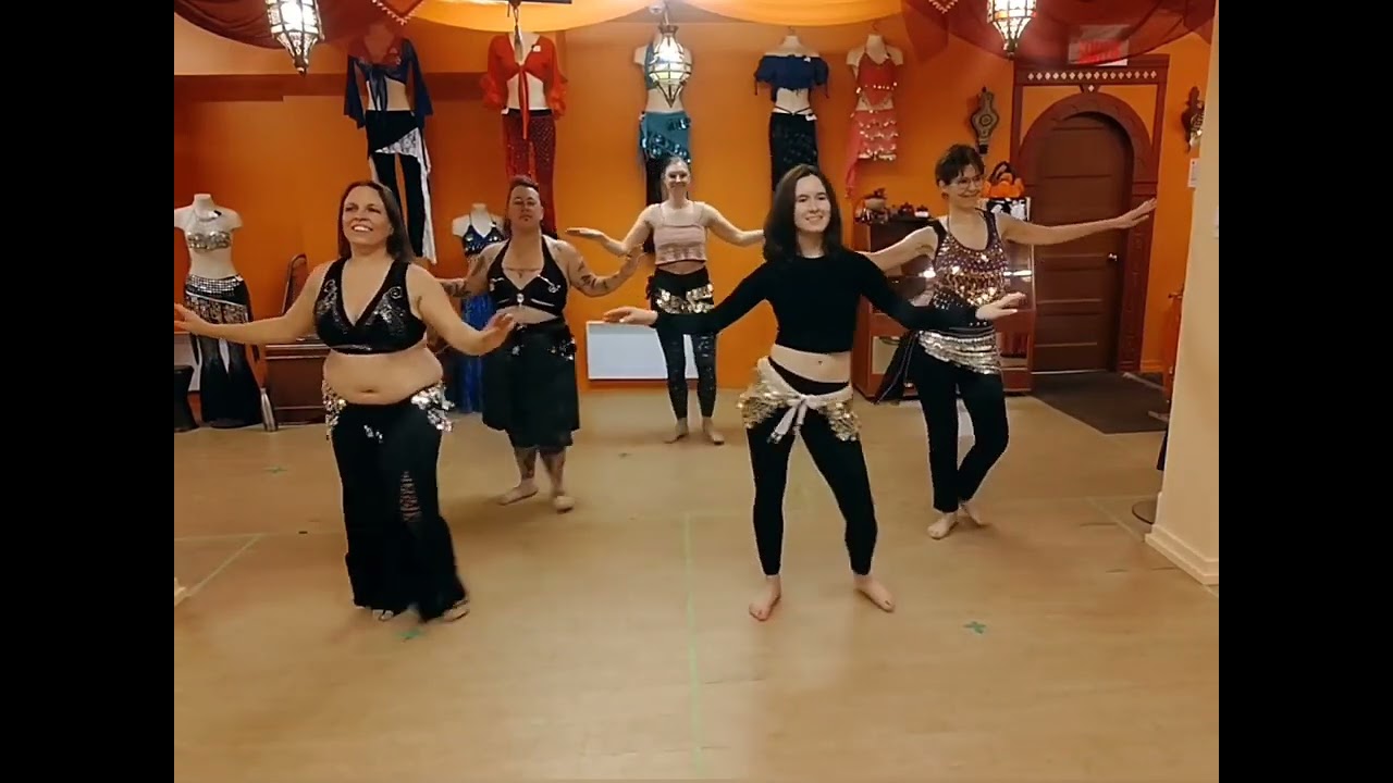 Chorégraphie de baladi populaire