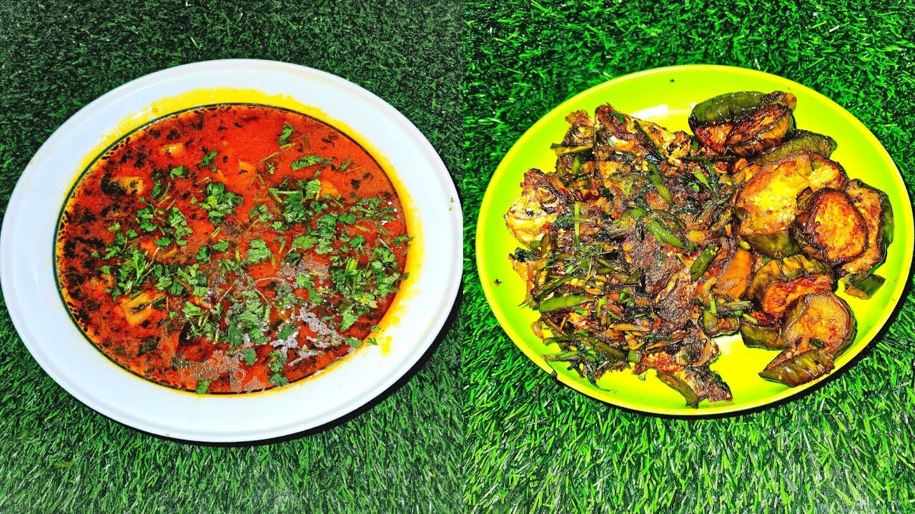গরম ভাতের সাথে জমে যাওয়ার মতো রেসিপি মাছ ভাজা,বেগুন ভাজা,মাগুর মাছের পাতলা ঝোল আলু দিয়ে। 
