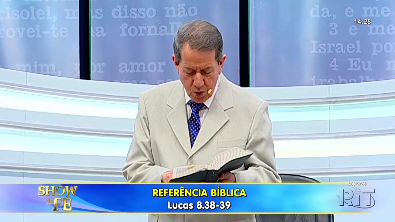 Lucas 8:38-39 | A VONTADE É DE DEUS OU SUA? Missionário RR Soares