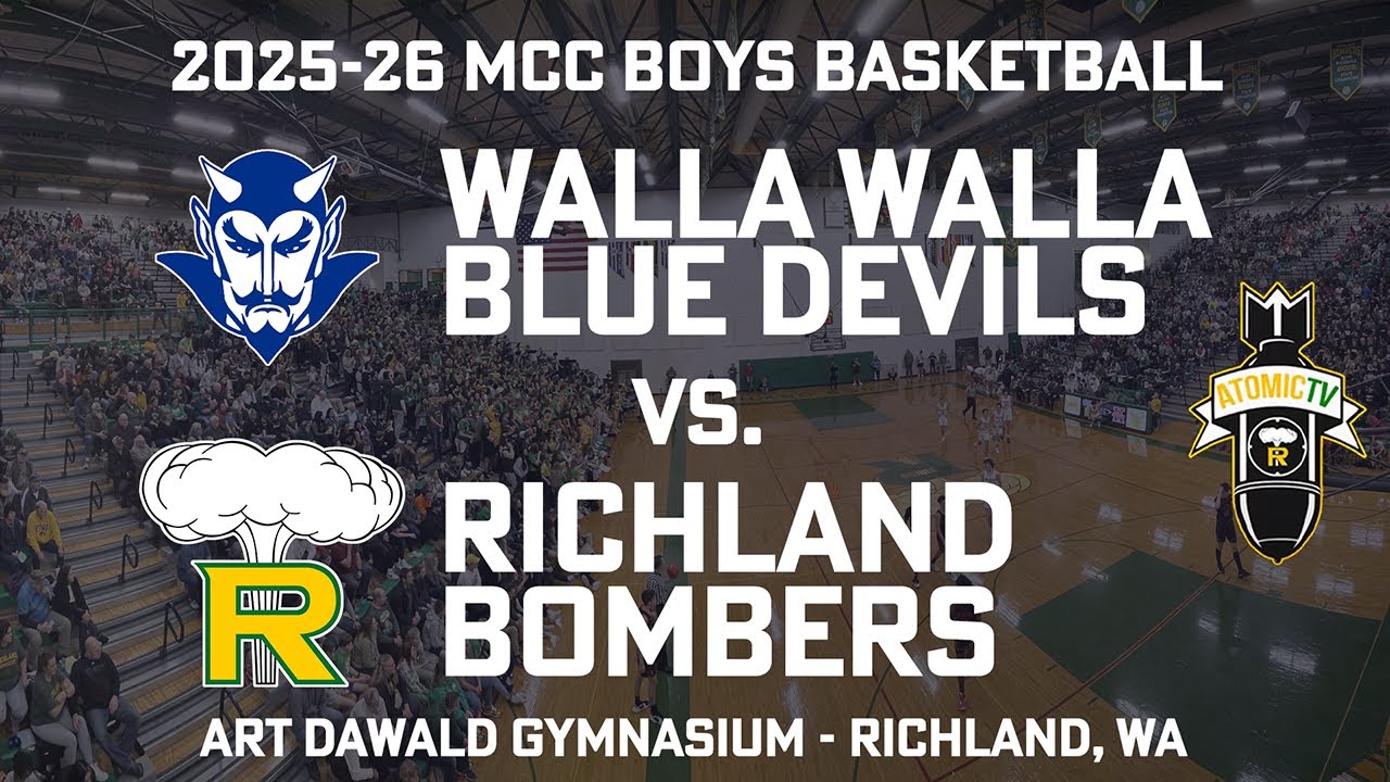 2025-26 MCC Boys Basketball - Walla Walla Blue Devils vs. Richland Bombers