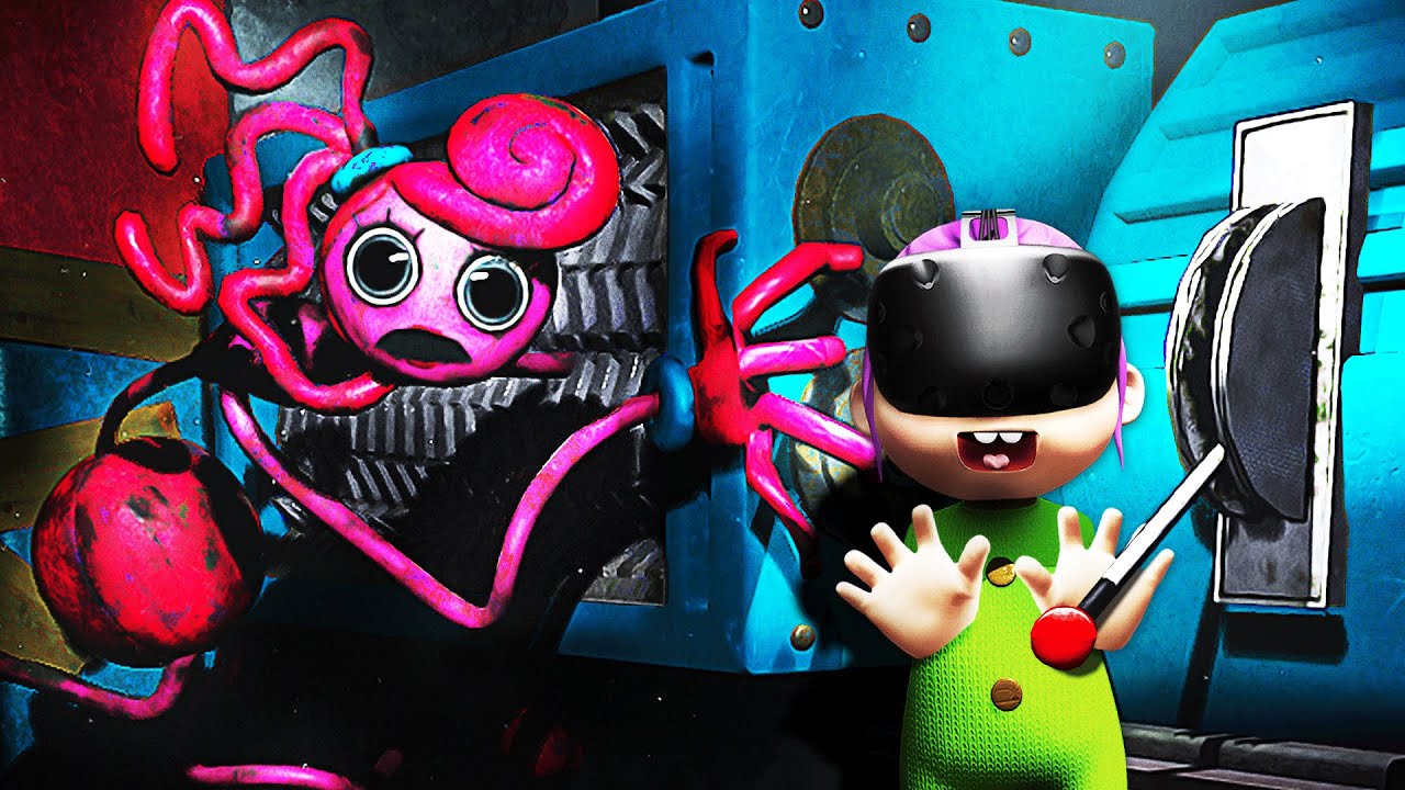 Shredding POPPY PLAYTIME (VR Baby Simulator)