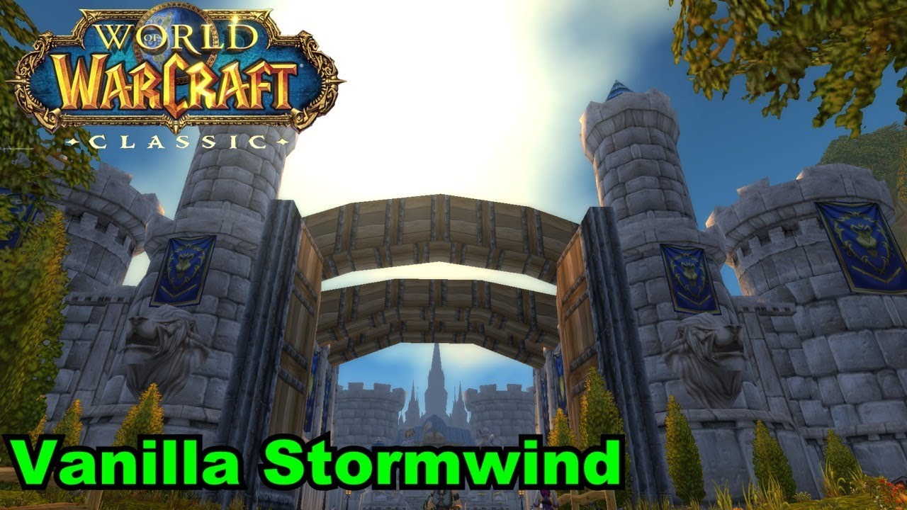 WoW Classic - Exploring Classic Stormwind