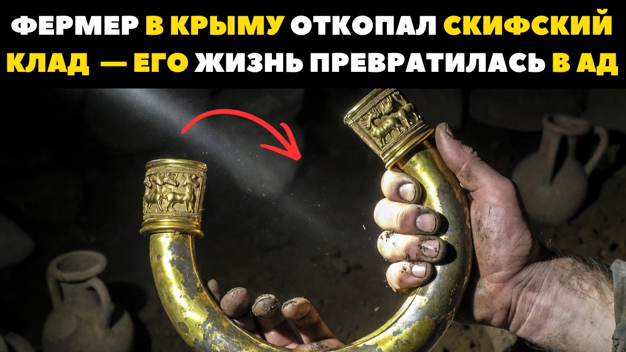 Фермер в Крыму откопал скифский клад 2400 лет — его жизнь превратилась в ад