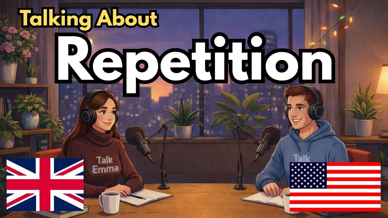 English Learning Podcast | Why repetition is important to learn English